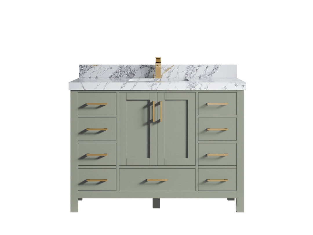Malibu 48 in. W x 22 in. D Single Sink Bathroom Vanity - Willow Bath and Vanity