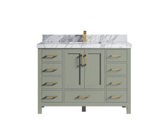 Malibu 48 in. W x 22 in. D Single Sink Bathroom Vanity - photo 20