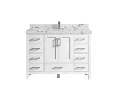 Malibu 48 in. W x 22 in. D Single Sink Bathroom Vanity - photo 37