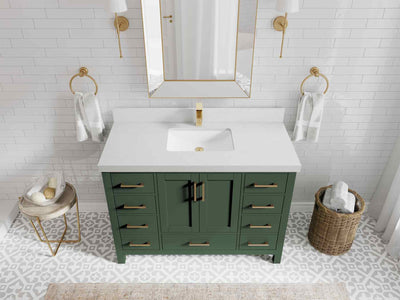 Malibu 48 in. W x 22 in. D Single Sink Bathroom Vanity - Willow Bath and Vanity