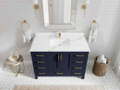 Malibu 48 in. W x 22 in. D Single Sink Bathroom Vanity - Willow Bath and Vanity