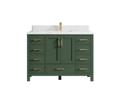 Malibu 48 in. W x 22 in. D Single Sink Bathroom Vanity - photo 25