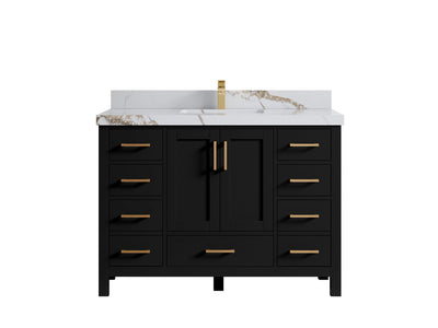 Malibu 48 in. W x 22 in. D Single Sink Bathroom Vanity - Willow Bath and Vanity