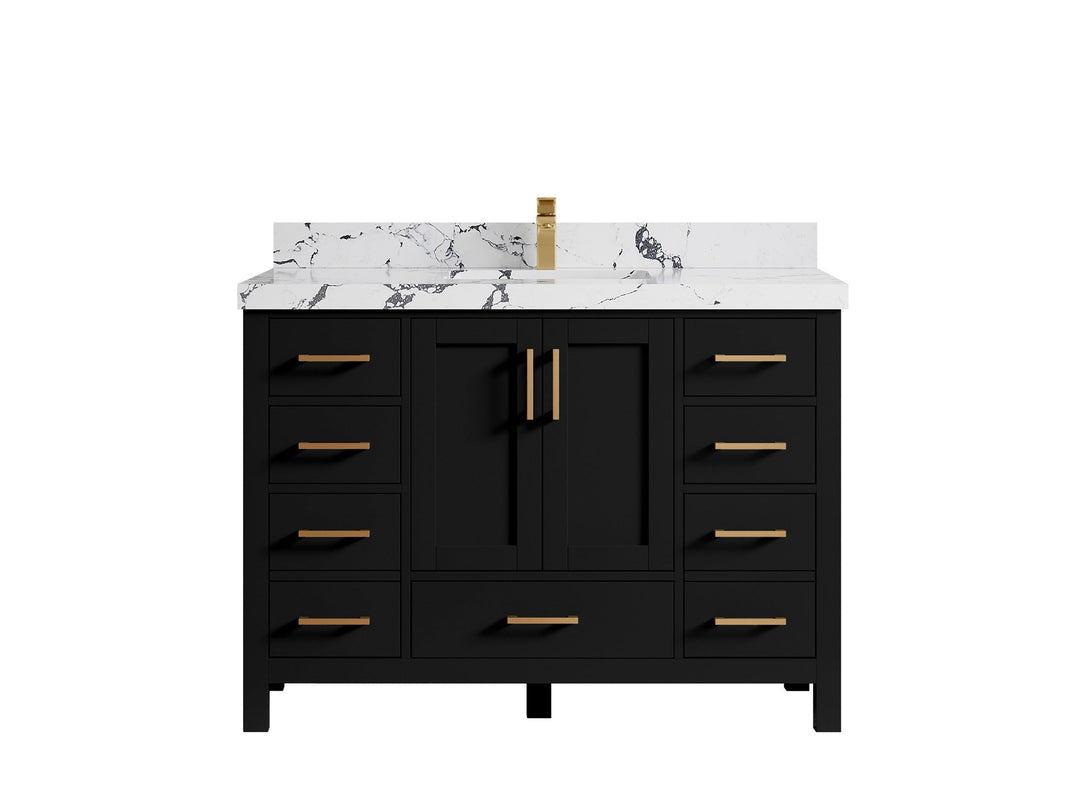 Malibu 48 in. W x 22 in. D Single Sink Bathroom Vanity - Willow Bath and Vanity