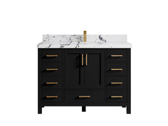 Malibu 48 in. W x 22 in. D Single Sink Bathroom Vanity - photo 41