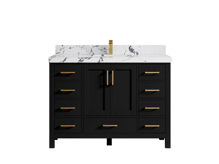 Malibu 48 in. W x 22 in. D Single Sink Bathroom Vanity - photo 41