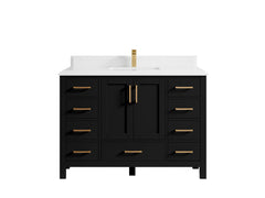 Malibu 48 in. W x 22 in. D Single Sink Bathroom Vanity - photo 29