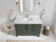 Malibu 48 in. W x 22 in. D Single Sink Bathroom Vanity - photo 33