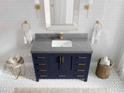 Malibu 48 in. W x 22 in. D Single Sink Bathroom Vanity - Willow Bath and Vanity