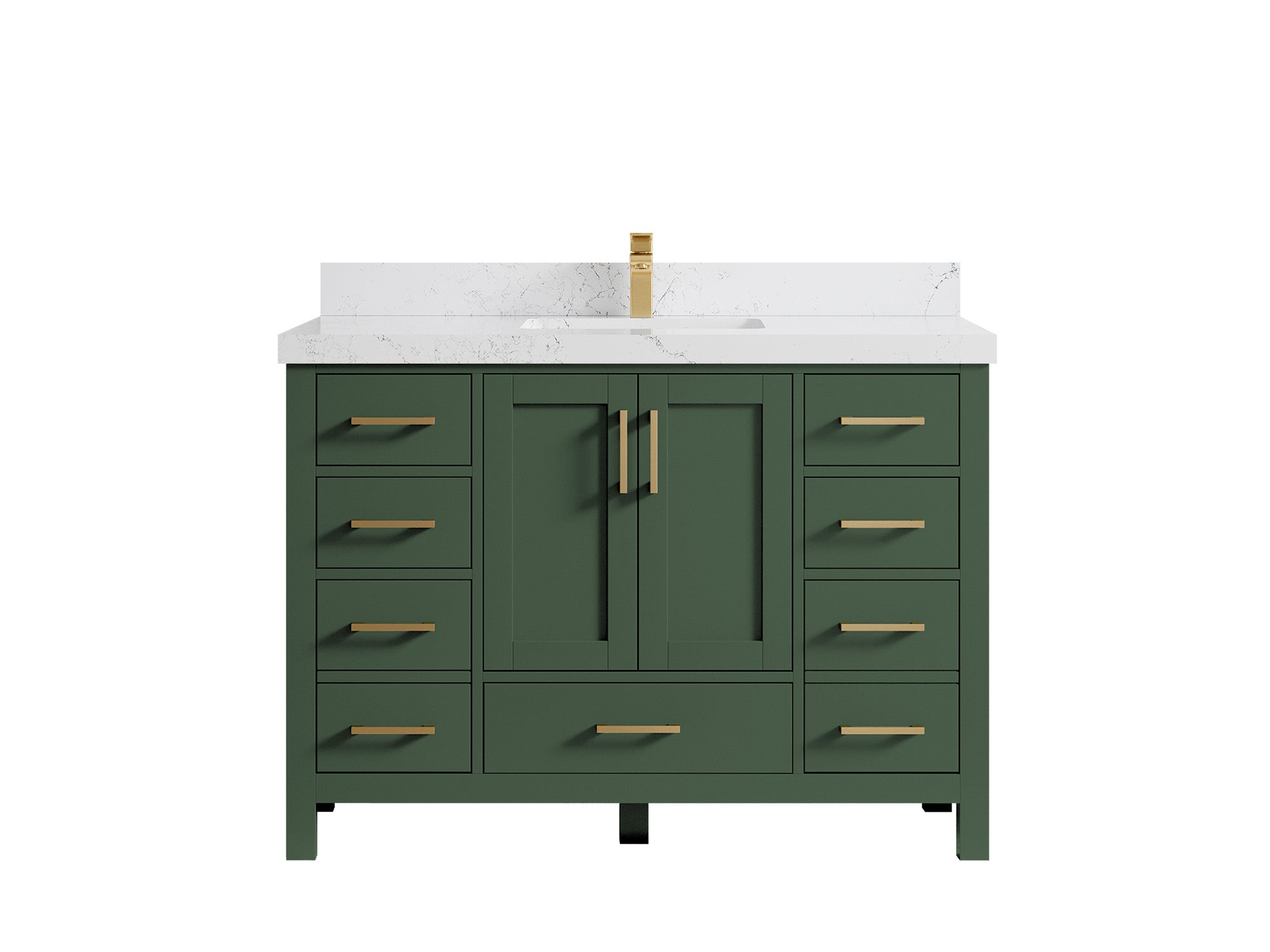 Malibu 48 in. W x 22 in. D Single Sink Bathroom Vanity - Willow Bath and Vanity