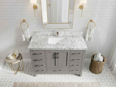 Malibu 48 in. W x 22 in. D Single Sink Bathroom Vanity - Willow Bath and Vanity