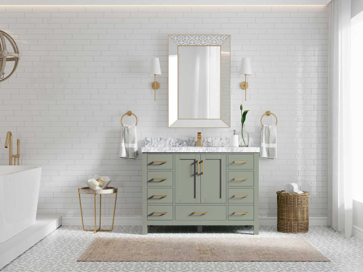 Malibu 48 in. W x 22 in. D Single Sink Bathroom Vanity - photo 4