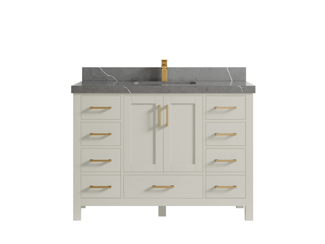 Malibu 48 in. W x 22 in. D Single Sink Bathroom Vanity - Willow Bath and Vanity