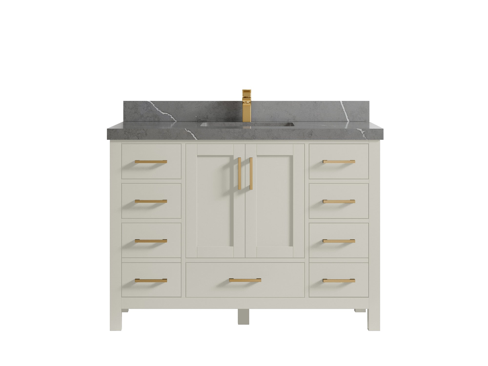 Malibu 48 in. W x 22 in. D Single Sink Bathroom Vanity - Willow Bath and Vanity