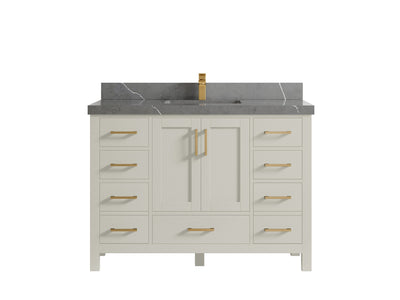Malibu 48 in. W x 22 in. D Single Sink Bathroom Vanity - Willow Bath and Vanity