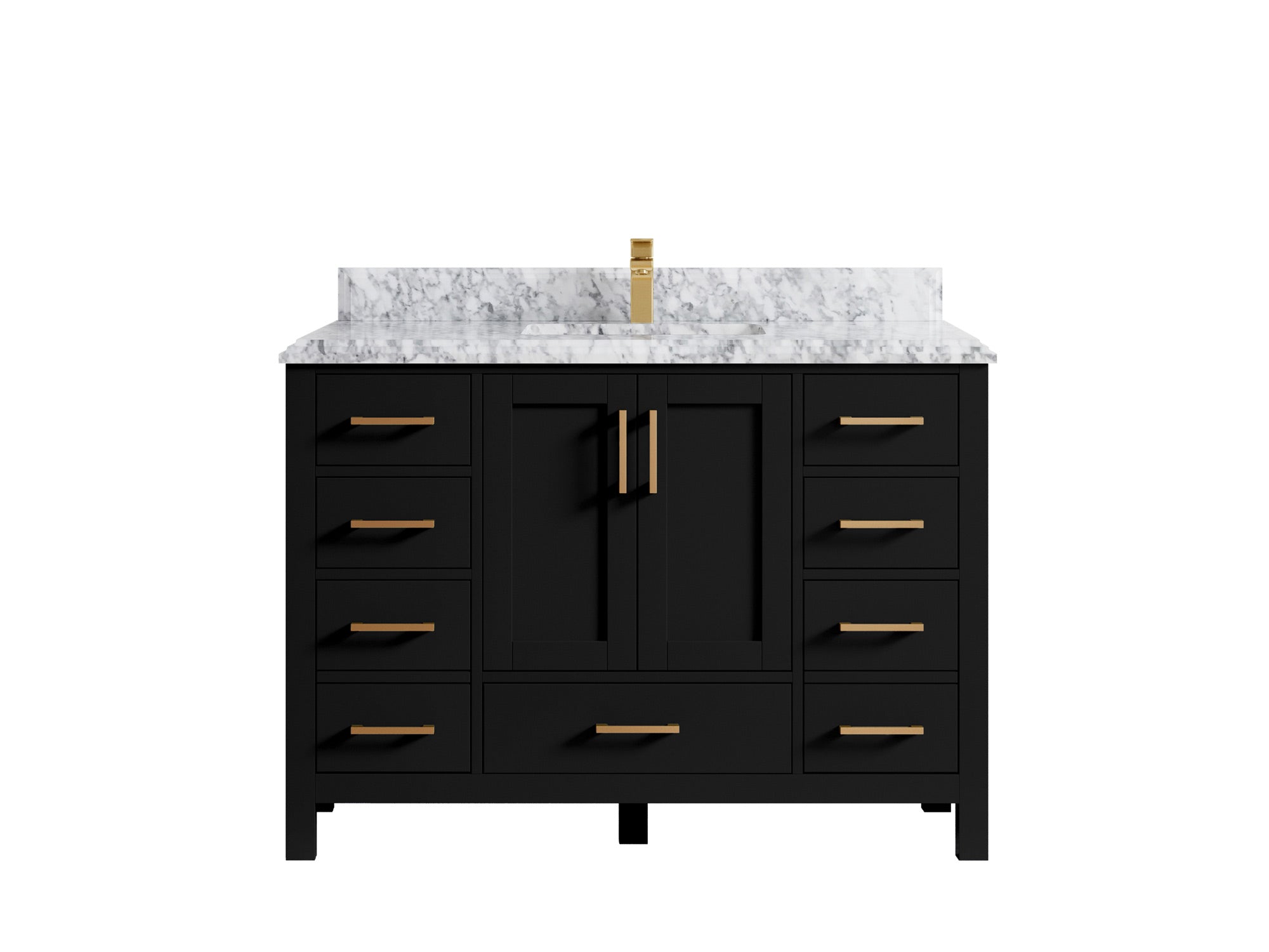 Malibu 48 in. W x 22 in. D Single Sink Bathroom Vanity - Willow Bath and Vanity