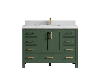 Malibu 48 in. W x 22 in. D Single Sink Bathroom Vanity - Willow Bath and Vanity