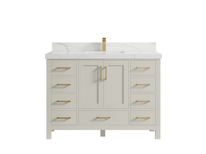 Malibu 48 in. W x 22 in. D Single Sink Bathroom Vanity - photo 17