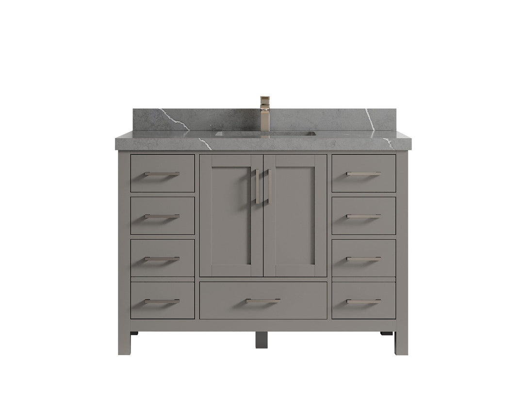 Malibu 48 in. W x 22 in. D Single Sink Bathroom Vanity - Willow Bath and Vanity