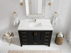 Malibu 48 in. W x 22 in. D Single Sink Bathroom Vanity - photo 16
