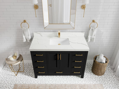 Malibu 48 in. W x 22 in. D Single Sink Bathroom Vanity - Willow Bath and Vanity