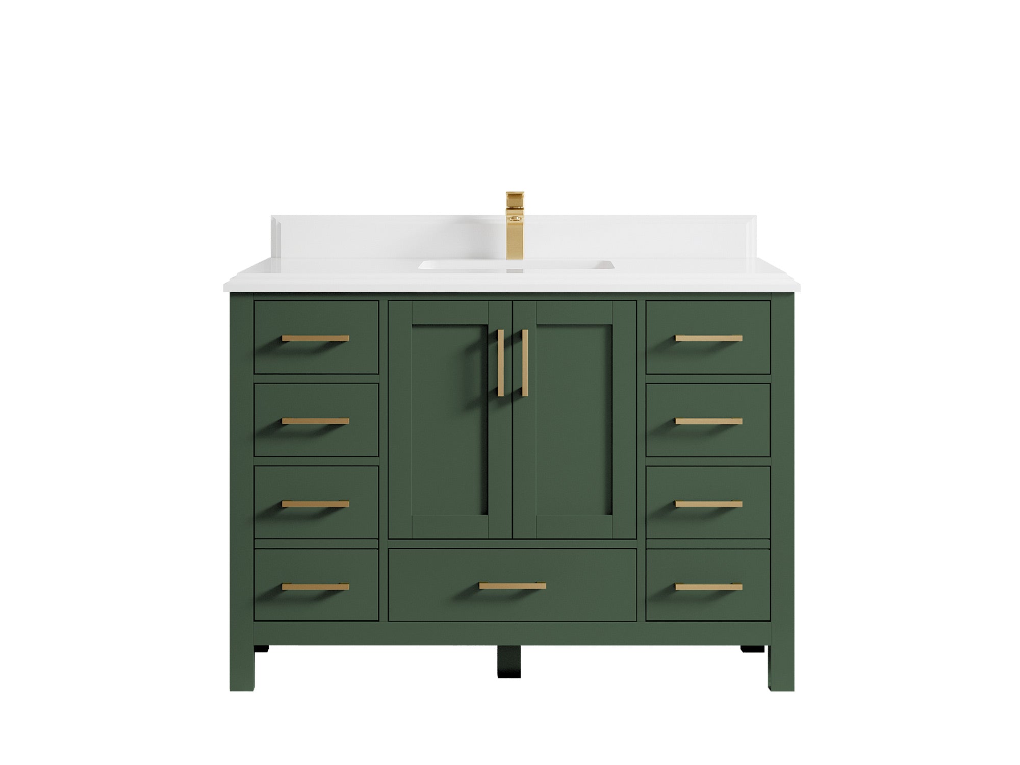 Malibu 48 in. W x 22 in. D Single Sink Bathroom Vanity - Willow Bath and Vanity