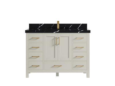 Malibu 48 in. W x 22 in. D Single Sink Bathroom Vanity - Willow Bath and Vanity