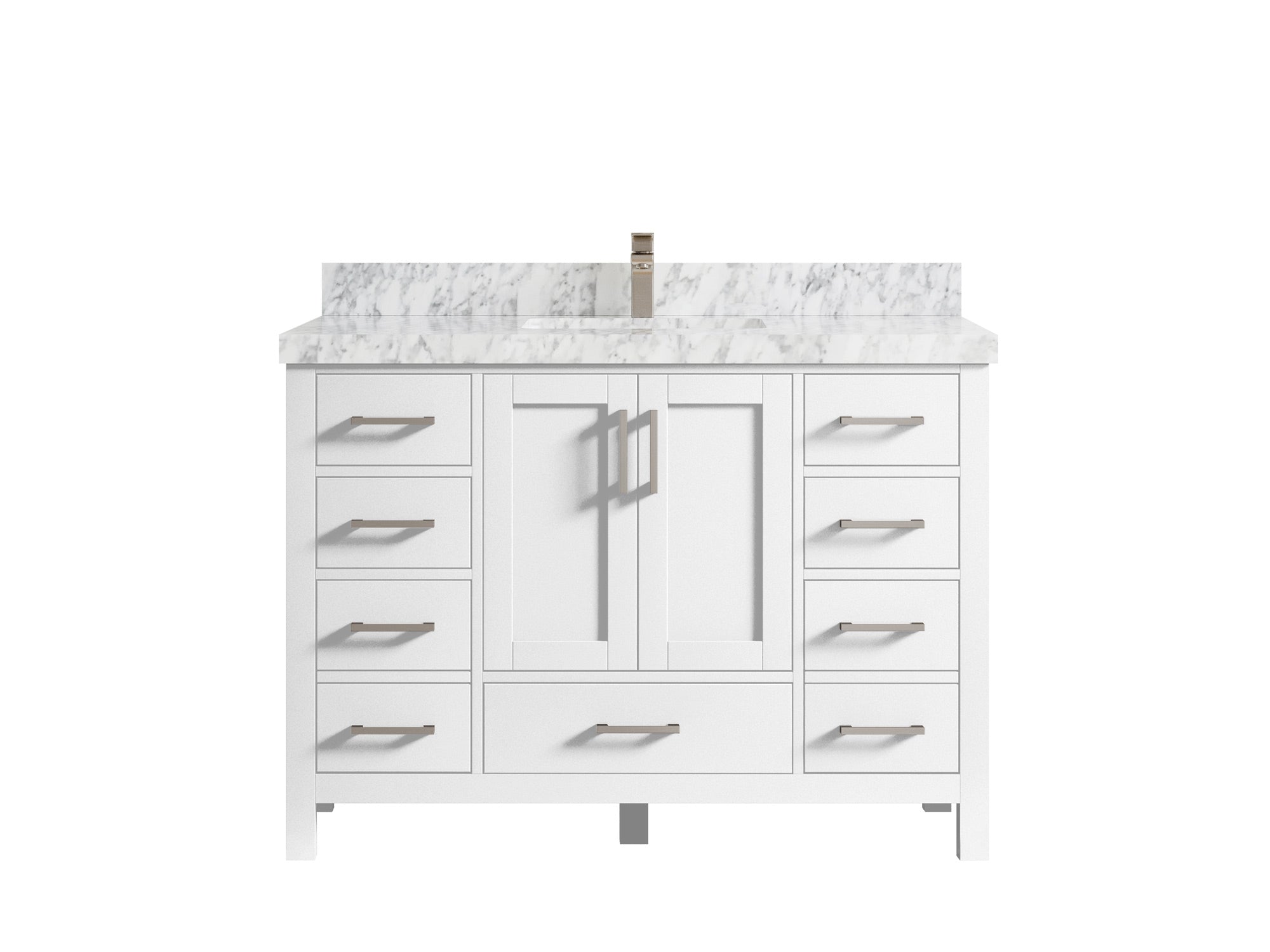 Malibu 48 in. W x 22 in. D Single Sink Bathroom Vanity - Willow Bath and Vanity