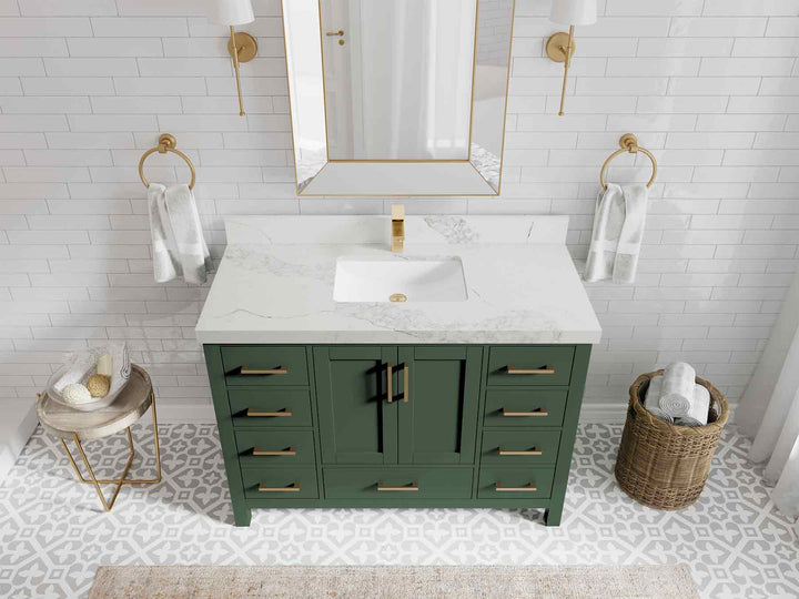 Malibu 48 in. W x 22 in. D Single Sink Bathroom Vanity - photo 18