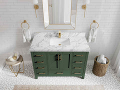 Malibu 48 in. W x 22 in. D Single Sink Bathroom Vanity - photo 20