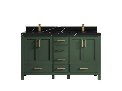 Malibu 60 in. W x 22 in. D Double Sink Bathroom Vanity - Willow Bath and Vanity