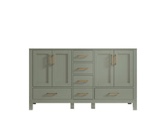 Malibu 60 in. W x 22 in. D Double Sink Bathroom Vanity - photo 6