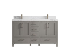 Malibu 60 in. W x 22 in. D Double Sink Bathroom Vanity - photo 19