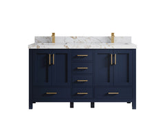 Malibu 60 in. W x 22 in. D Double Sink Bathroom Vanity - photo 41