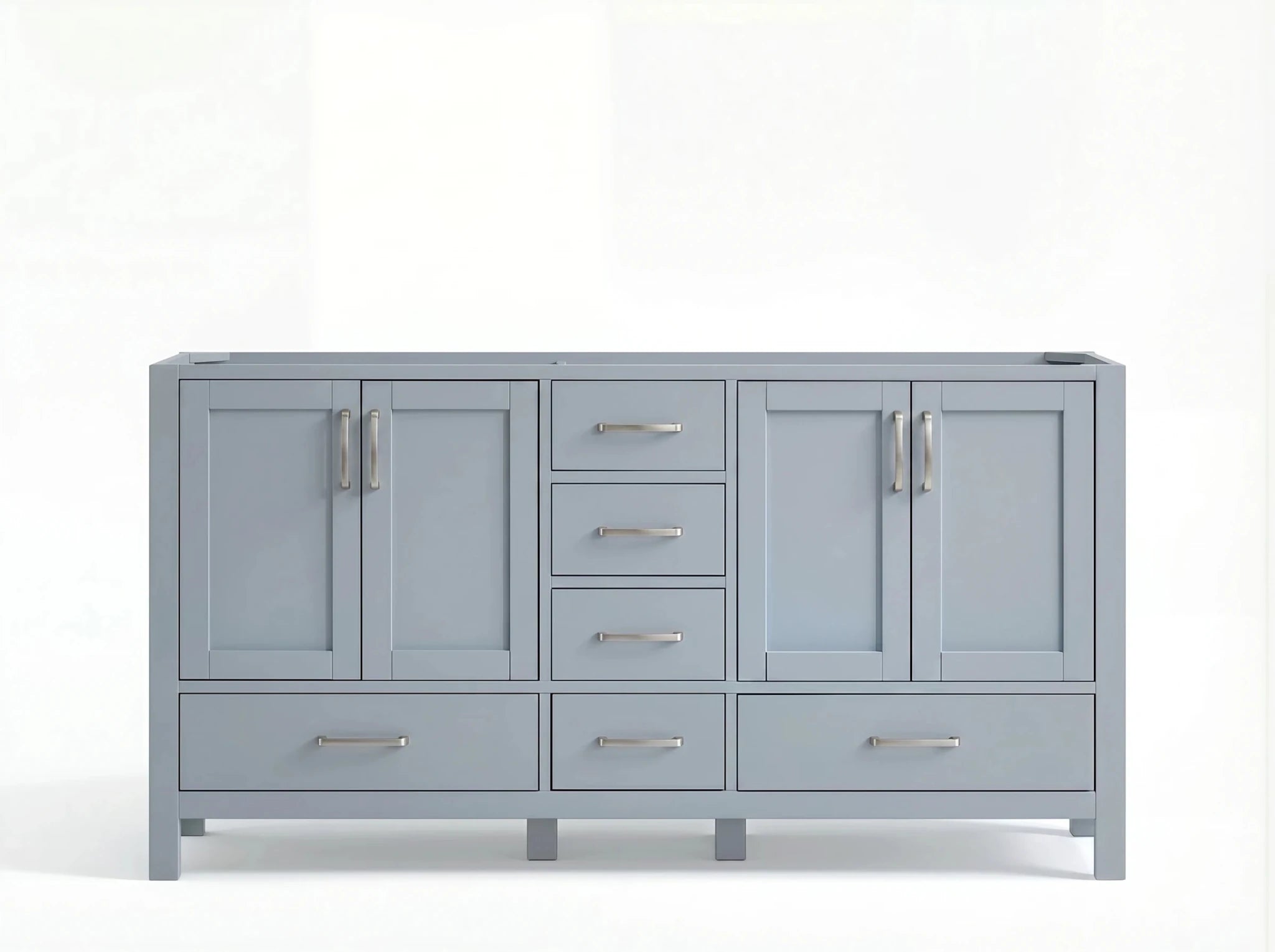 Malibu 60 in. W x 22 in. D Double Sink Bathroom Vanity - Willow Bath and Vanity