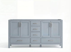 Malibu 60 in. W x 22 in. D Double Sink Bathroom Vanity - photo 3