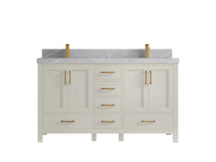 Malibu 60 in. W x 22 in. D Double Sink Bathroom Vanity - photo 31
