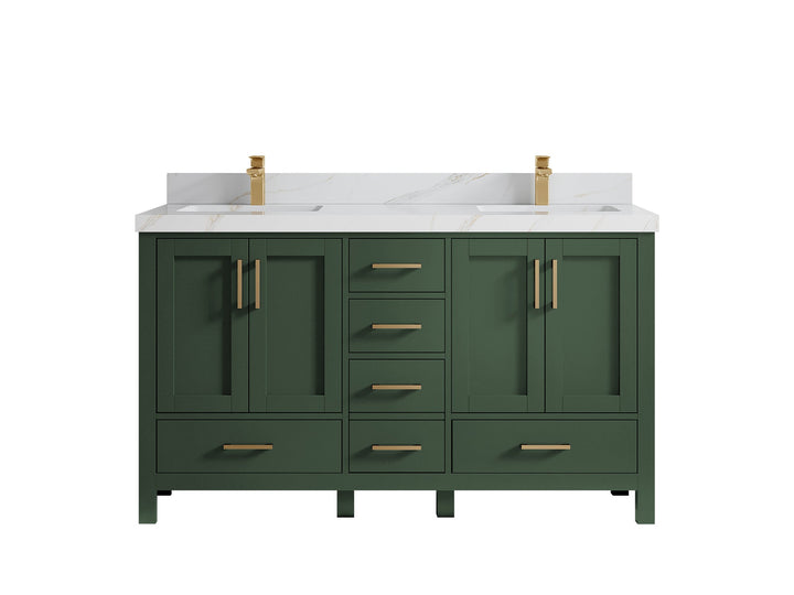 Malibu 60 in. W x 22 in. D Double Sink Bathroom Vanity - photo 23