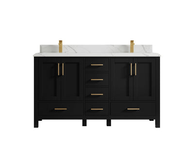 Malibu 60 in. W x 22 in. D Double Sink Bathroom Vanity - Willow Bath and Vanity