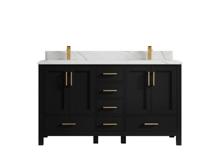 Malibu 60 in. W x 22 in. D Double Sink Bathroom Vanity - photo 25