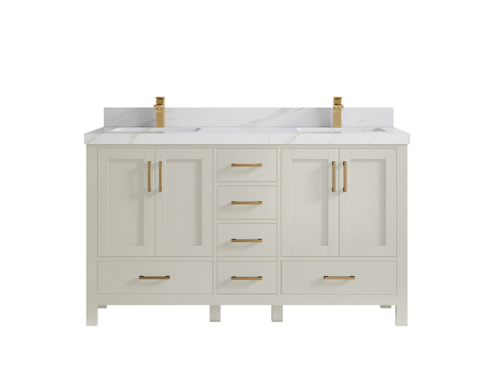 Malibu 60 in. W x 22 in. D Double Sink Bathroom Vanity - photo 21