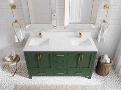 Malibu 60 in. W x 22 in. D Double Sink Bathroom Vanity - photo 26