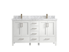 Malibu 60 in. W x 22 in. D Double Sink Bathroom Vanity - photo 11