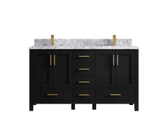Malibu 60 in. W x 22 in. D Double Sink Bathroom Vanity - photo 23