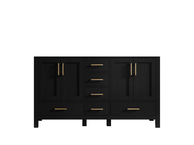 Malibu 60 in. W x 22 in. D Double Sink Bathroom Vanity - Willow Bath and Vanity