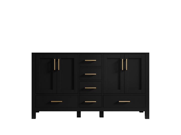Malibu 60 in. W x 22 in. D Double Sink Bathroom Vanity - photo 6