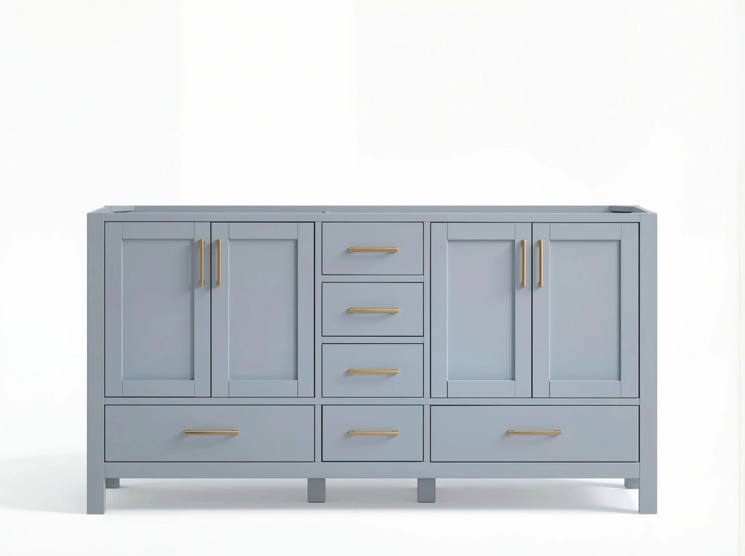 Malibu 60 in. W x 22 in. D Double Sink Bathroom Vanity | 
              
                Blue Heather
                
                  
             - MLB-CAB-BLU-59D - photo №28
