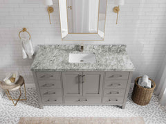 Malibu 60 in. W x 22 in. D Single Sink Bathroom Vanity - photo 10