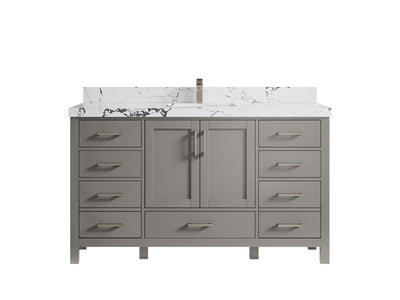 Malibu 60 in. W x 22 in. D Single Sink Bathroom Vanity - Willow Bath and Vanity