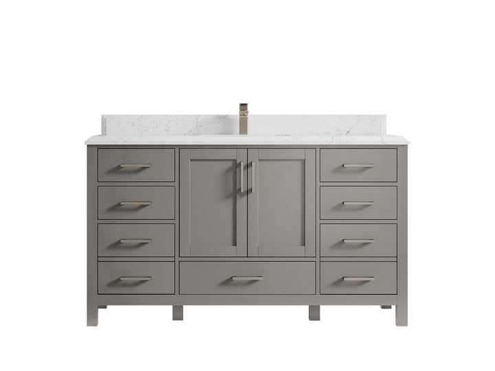 Malibu 60 in. W x 22 in. D Single Sink Bathroom Vanity - photo 27